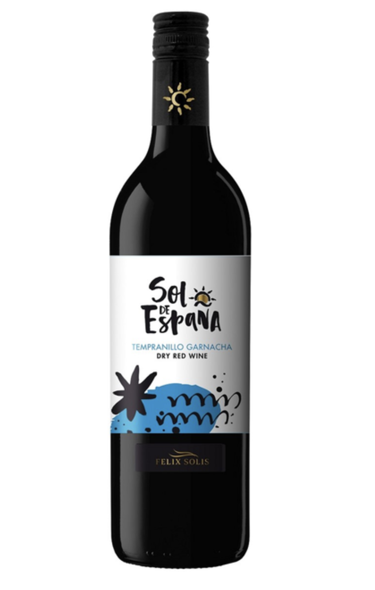 Вино Sol de Espana Garnacha Dry сух. черв. 0,75л 12%